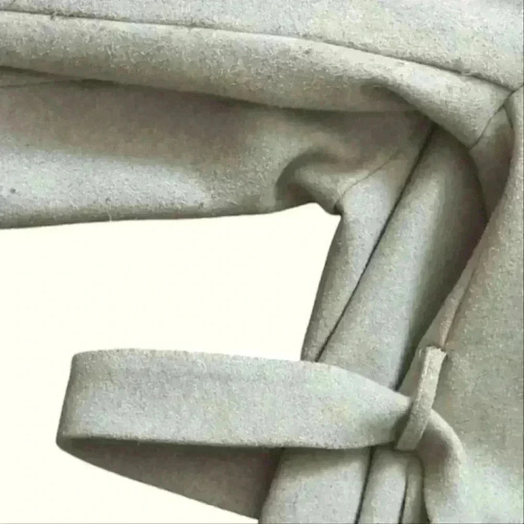 ZARA Soft Hooded Coat Beige small - Picture 8 of 10